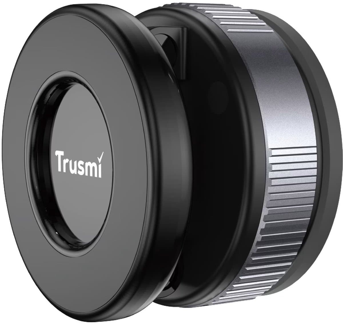 Trusmi LP19-01 Magnetische Telefoonhouder – Vacuüm Absorberende Bevestiging – 180° Verstelbaar – magsafe-compatibel - Stevige Grip met Draaibediening Links/Rechts