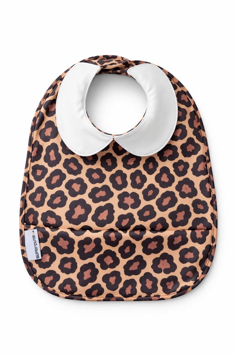 Supercute Slabbetje met kraagje Panter