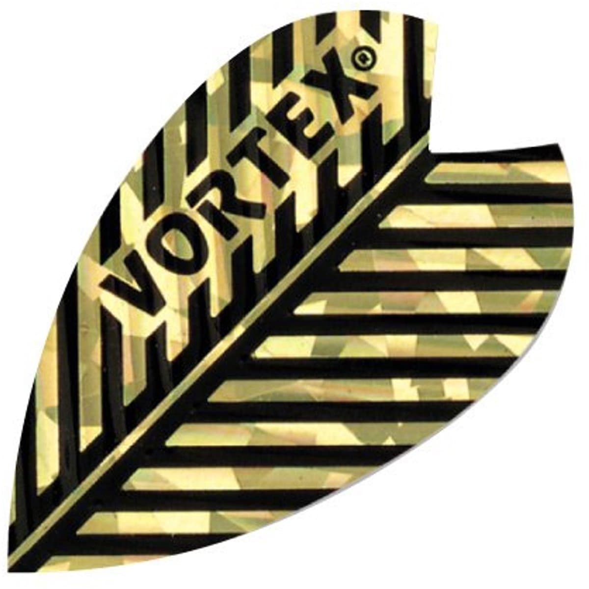 Harrows Vortex Feather Gold - Dart Flights