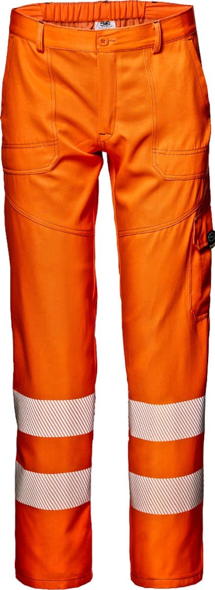 SIR SAFETY MISTRAL 200 Hi Vis Reflecterend Werkbroek HEREN Veiligheidsbroek Oranje