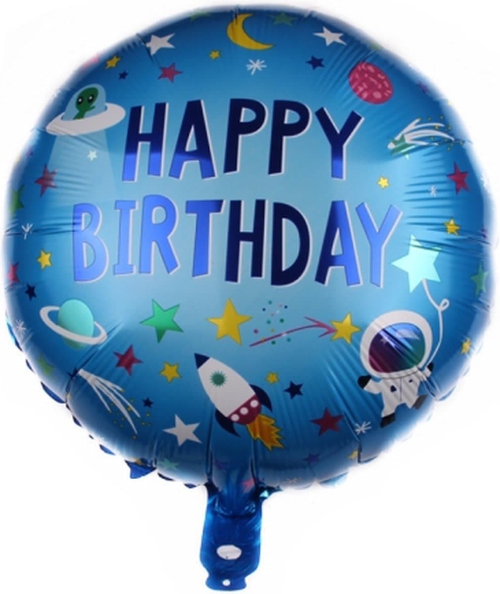 folieballon happy birthday