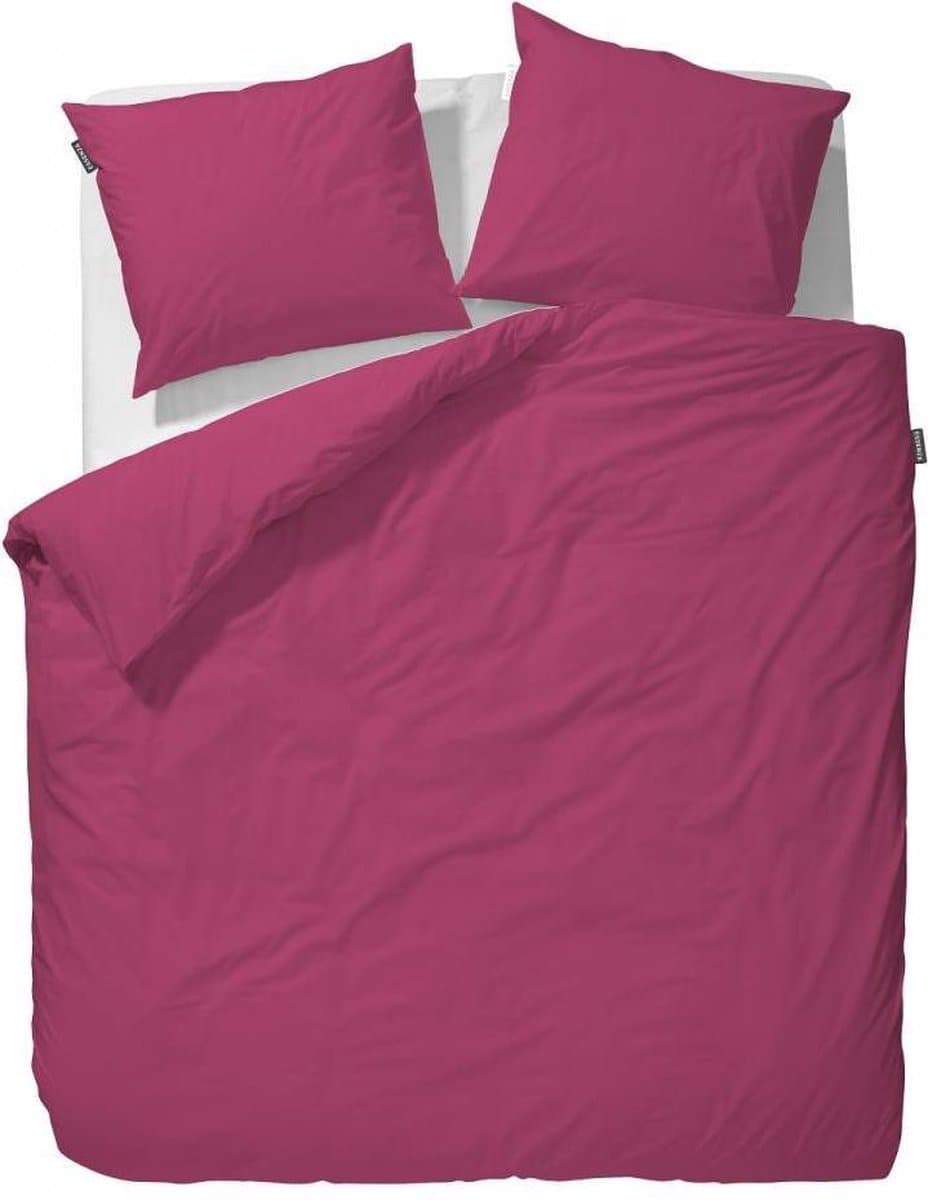 Essenza Dekbedovertrek Premium percal raspberry 200x200 2-persoons