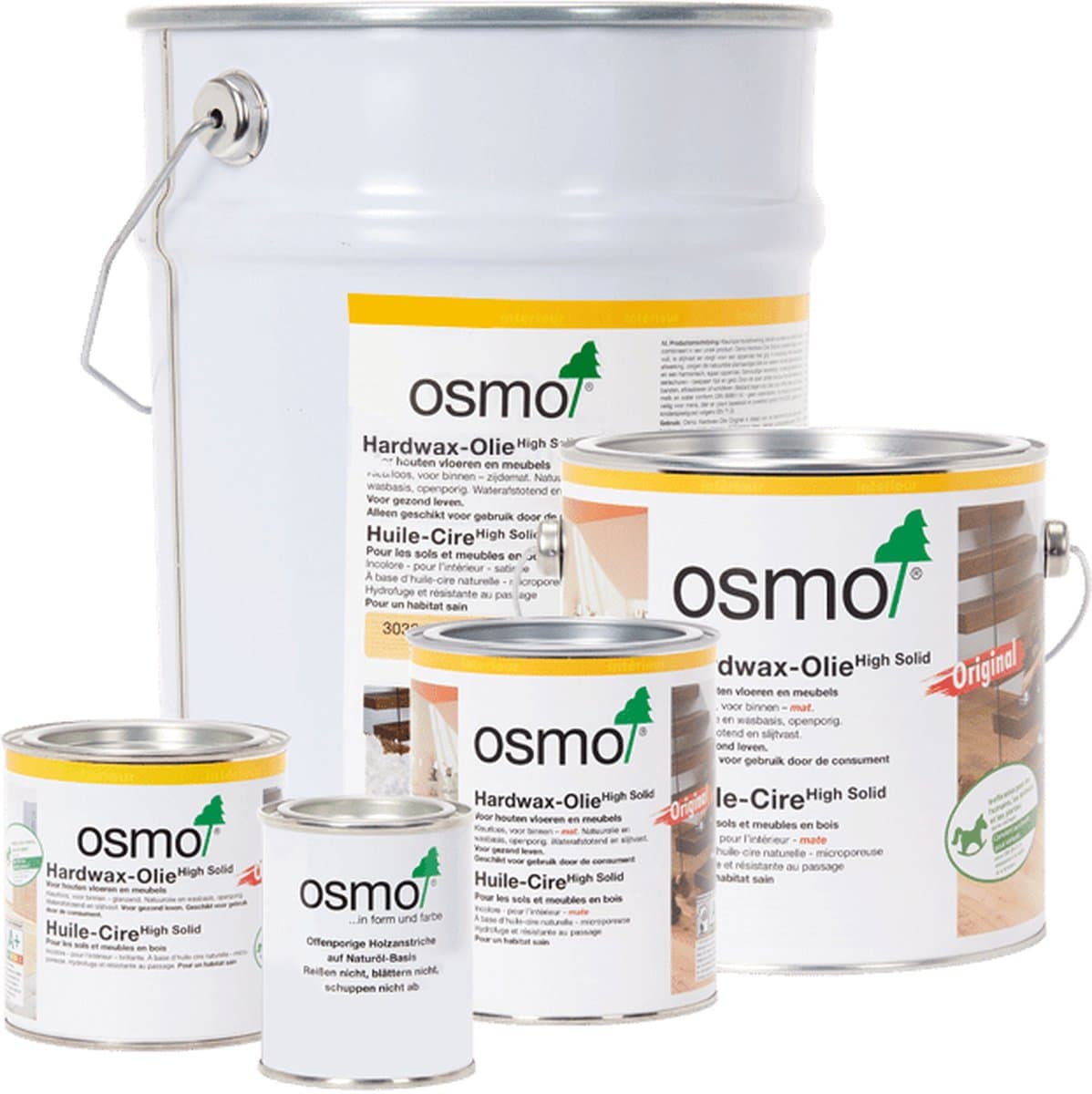 Osmo Hardwaxolie 3032 Zijdemat - 0,125 Liter