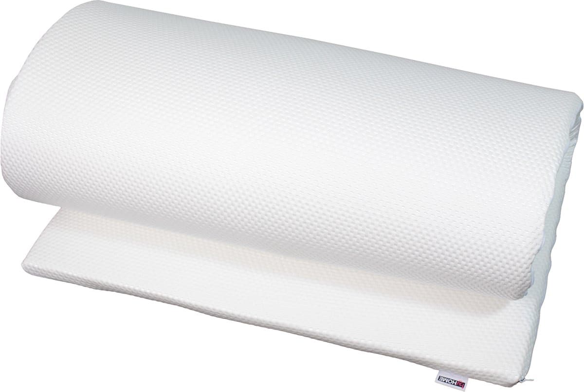 Queens topper - topdekmatras - topmatras - vochtregulerend - anti-allergie - wasbare sloop - 140x200 cm