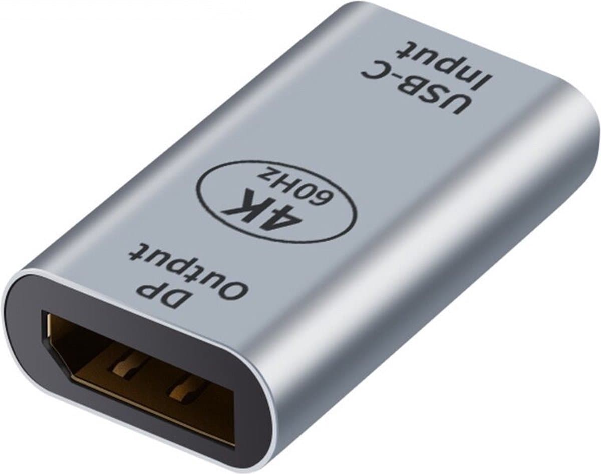 Usb C naar Female Display Port Adapter - Usb C to Female DP Adapter