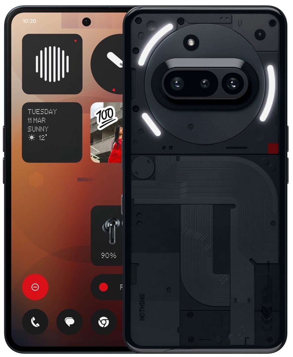 Nothing Phone (3a) 128GB Zwart 5G