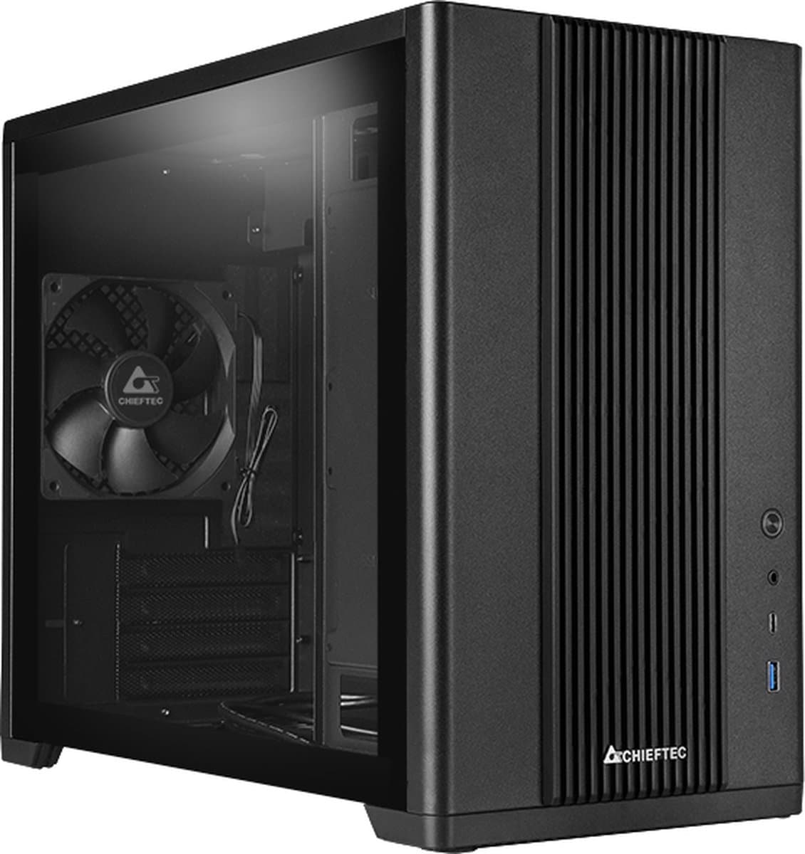 Chieftec BX-10B-OP computerbehuizing Tower Zwart