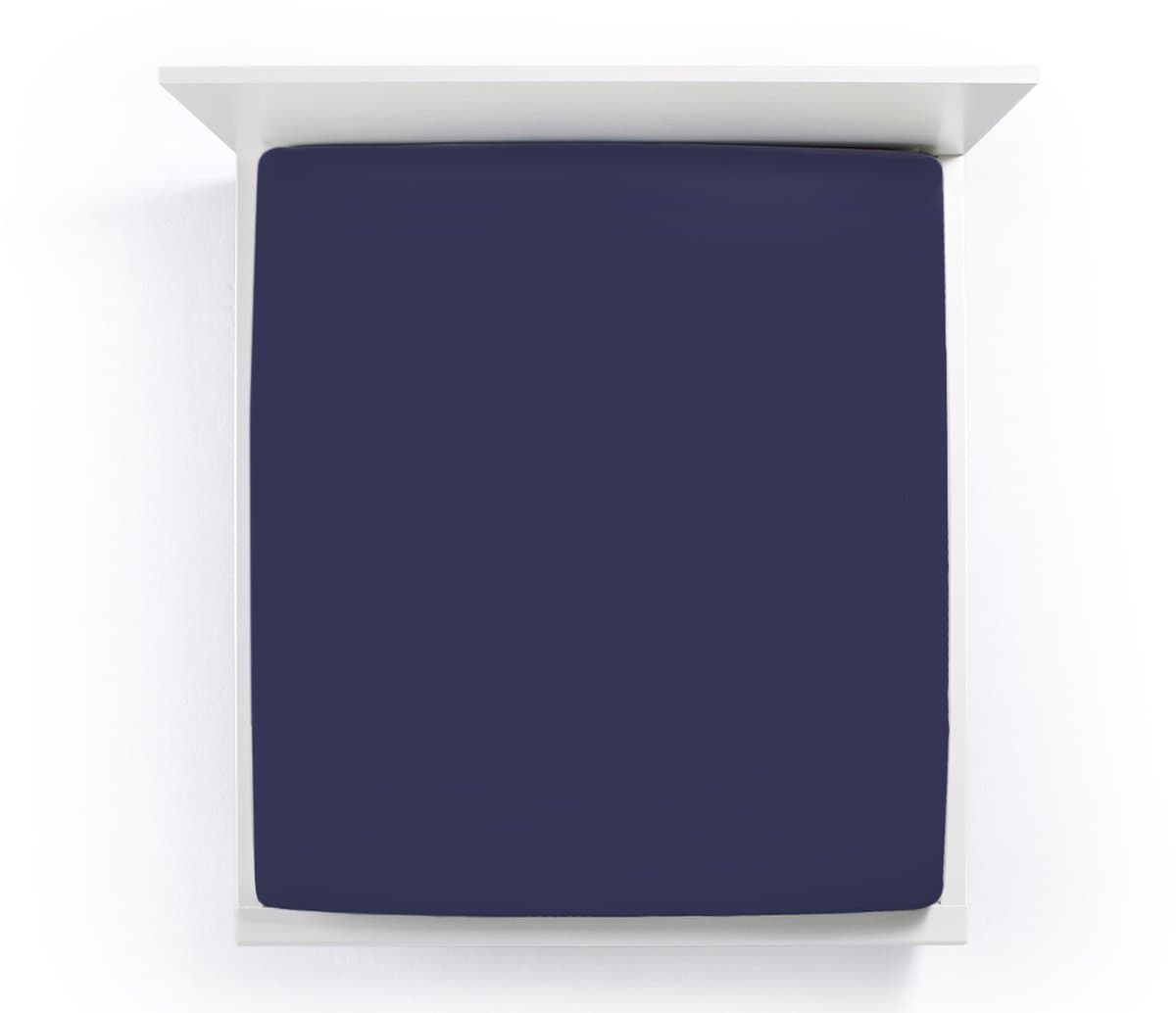 Hoeslaken Bella Donna Jersey Alto 90-100x200-220 cm (marine 0507)