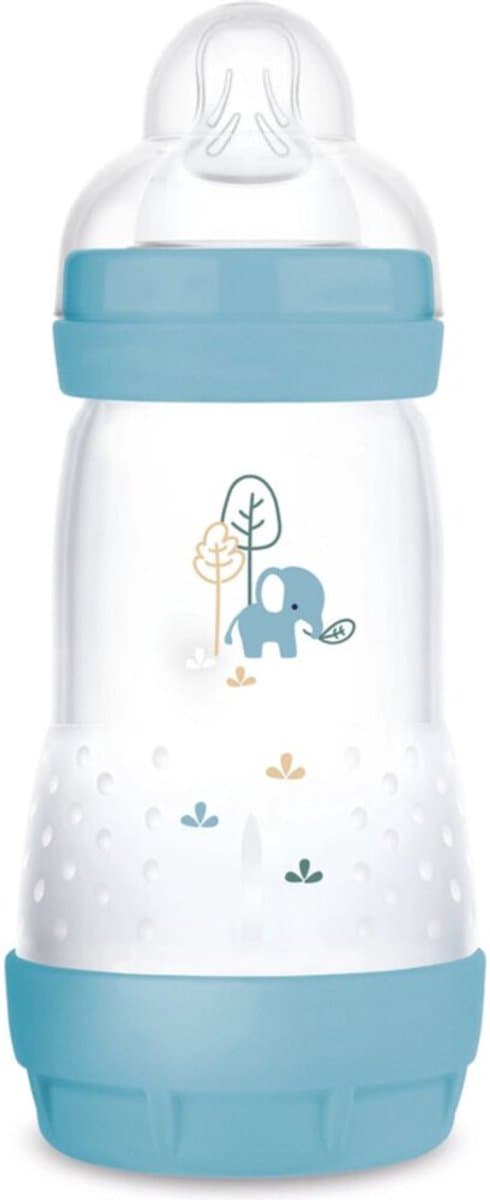MAM Babyfles Easy Start Anti-Colic Blauw - 260 ml