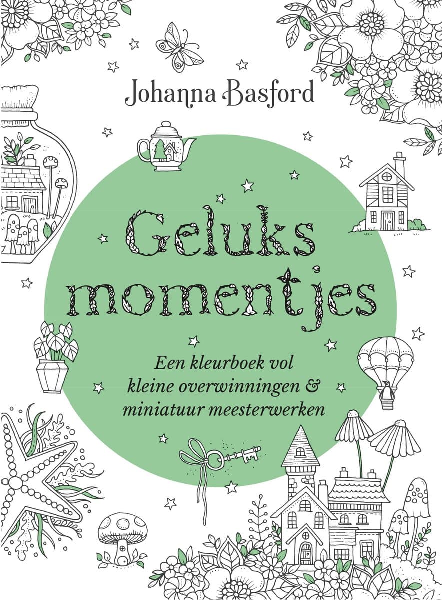 Geluksmomentjes kleurboek