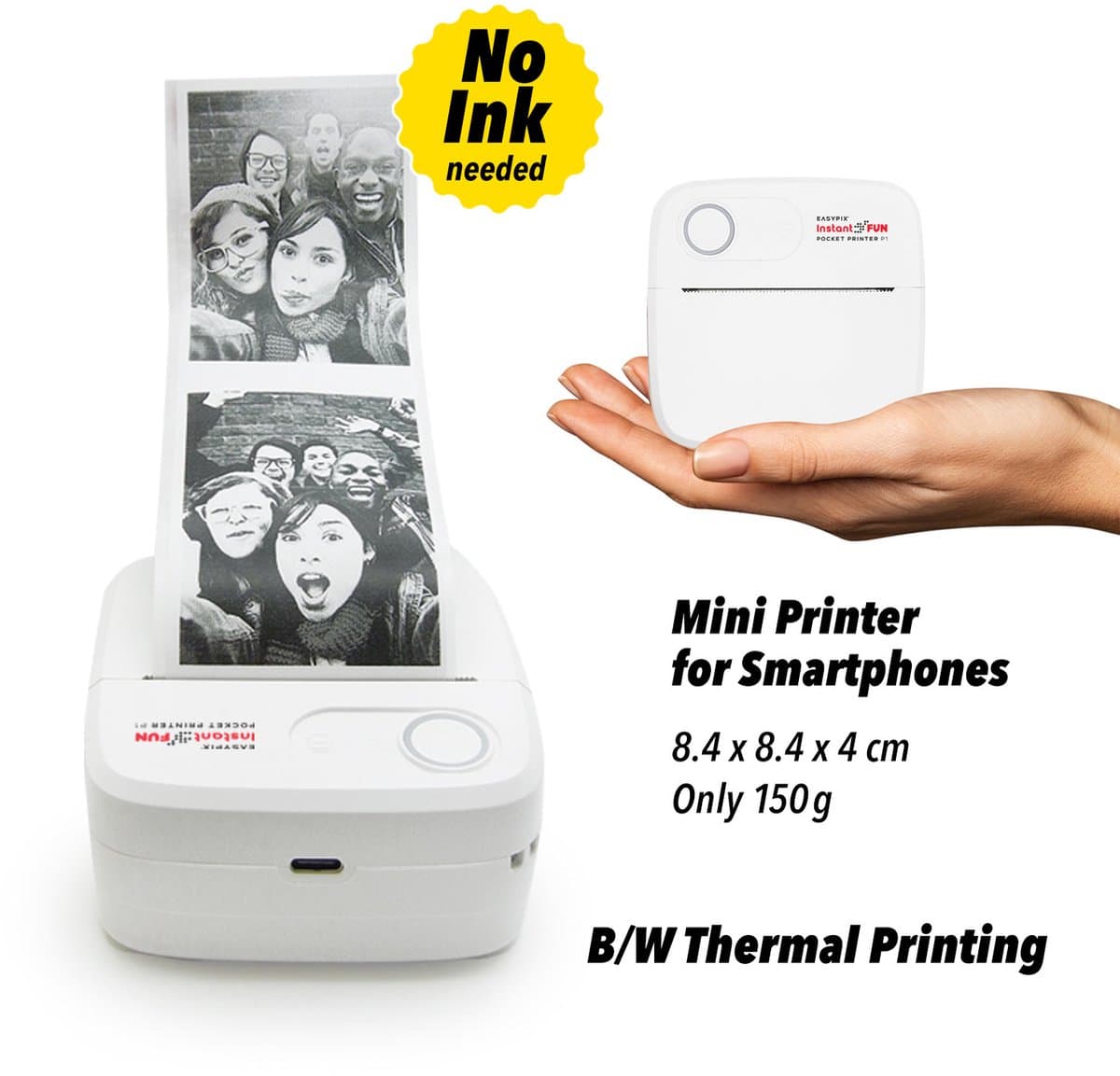 Easypix InstantFun pocket printer P1