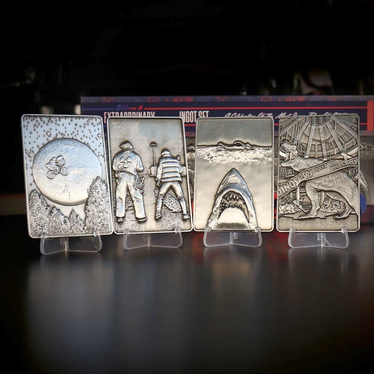 FaNaTtik E.T. - Ingot 4-Pack Collection Limited Edition Verzamelobject - Zilverkleurig