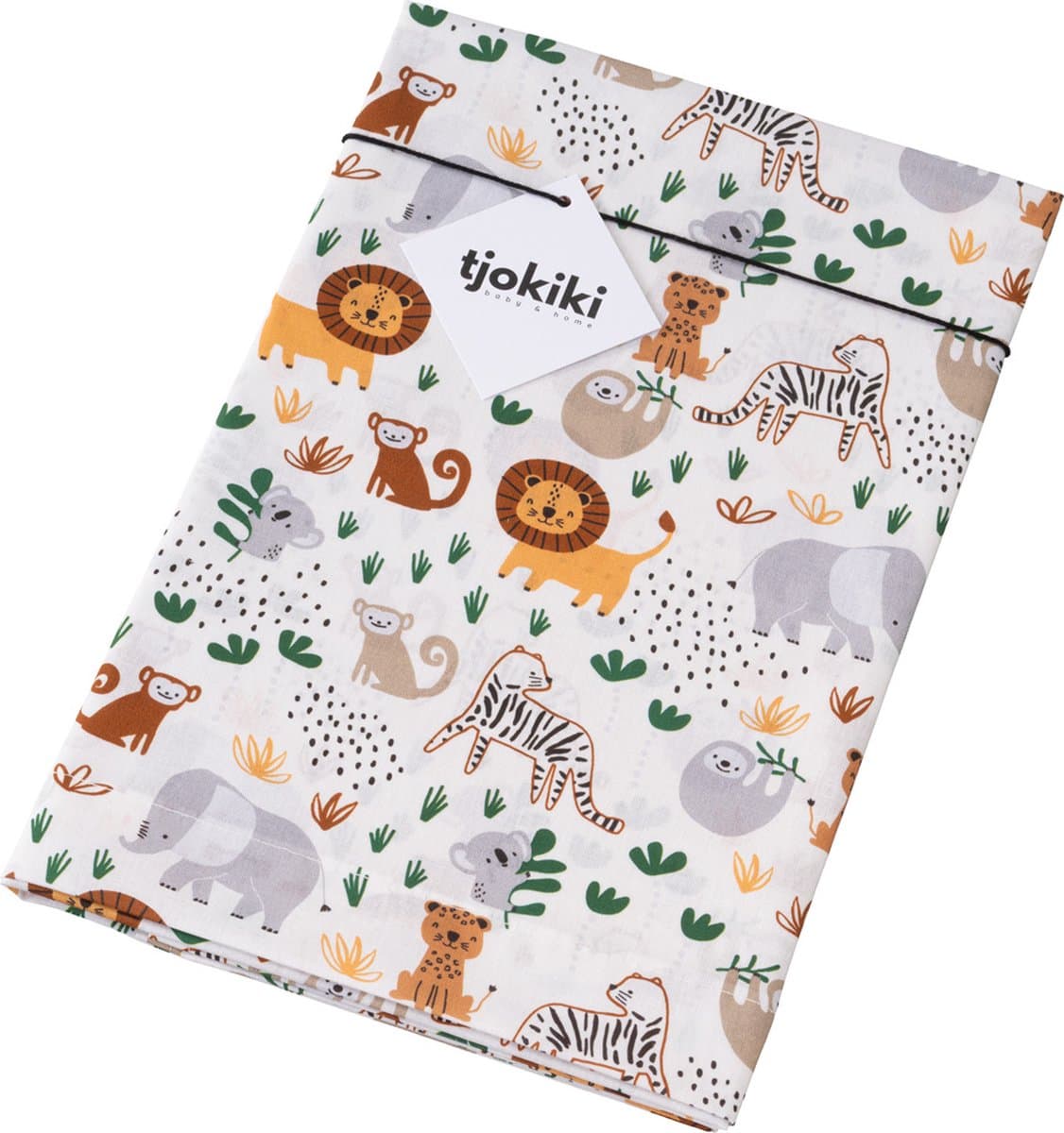Tjokiki wieglaken - katoen - 75x90 cm - Wildlife