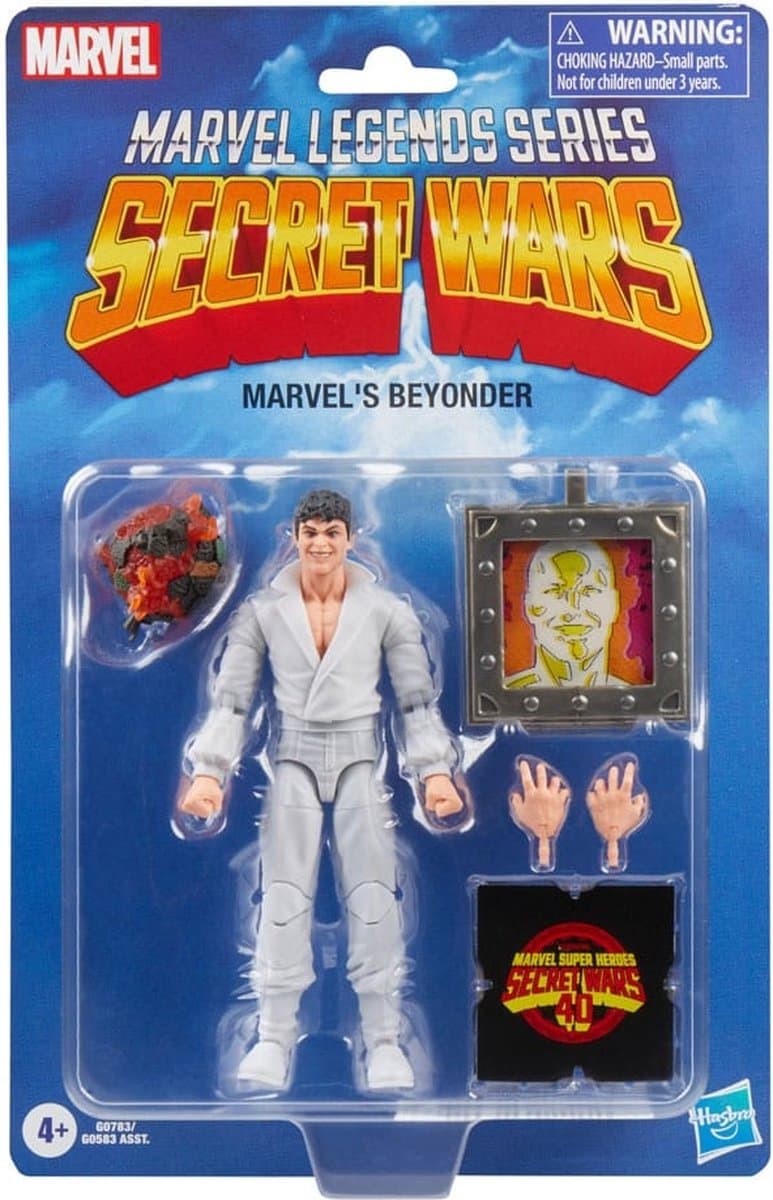 Hasbro Secret Wars Marvel Legends Retro Action Figure Marvel's Beyonder 15 cm Action Figuur