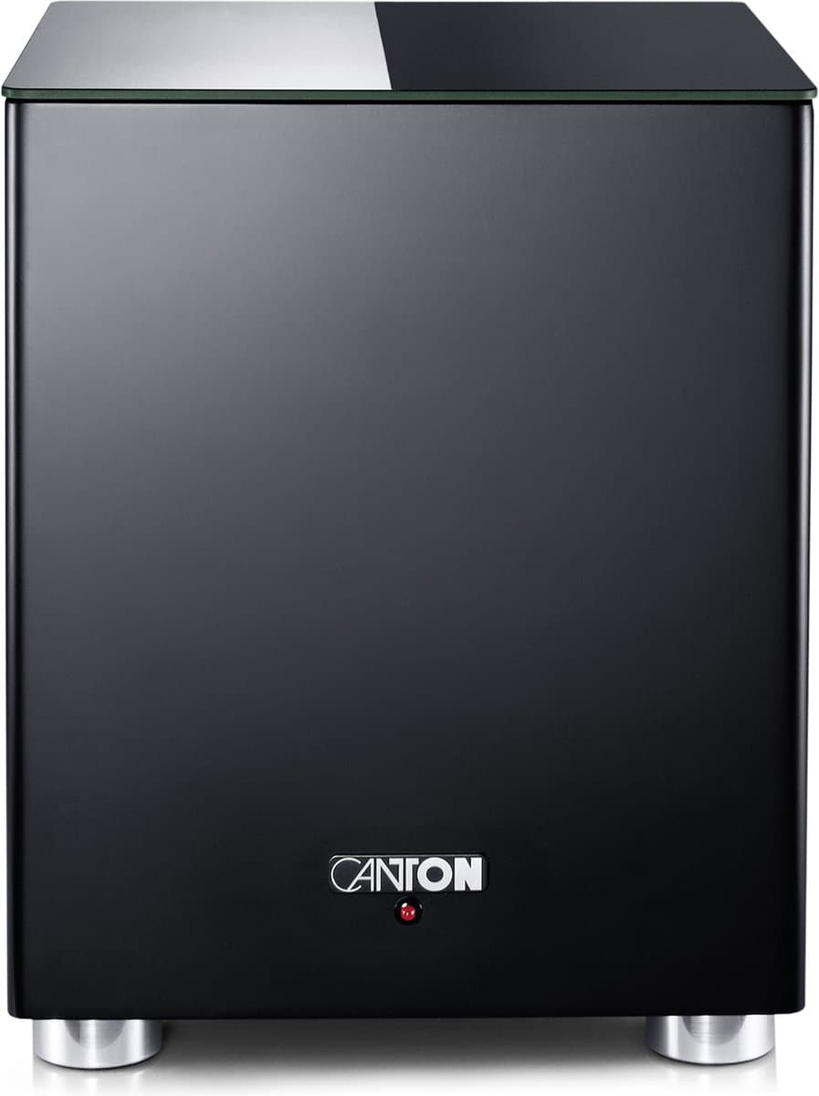 Canton Smart Sub 8 - Smart Actieve Subwoofer 8.6" - Hoogwaardige afwerking - Draadloos - Wit