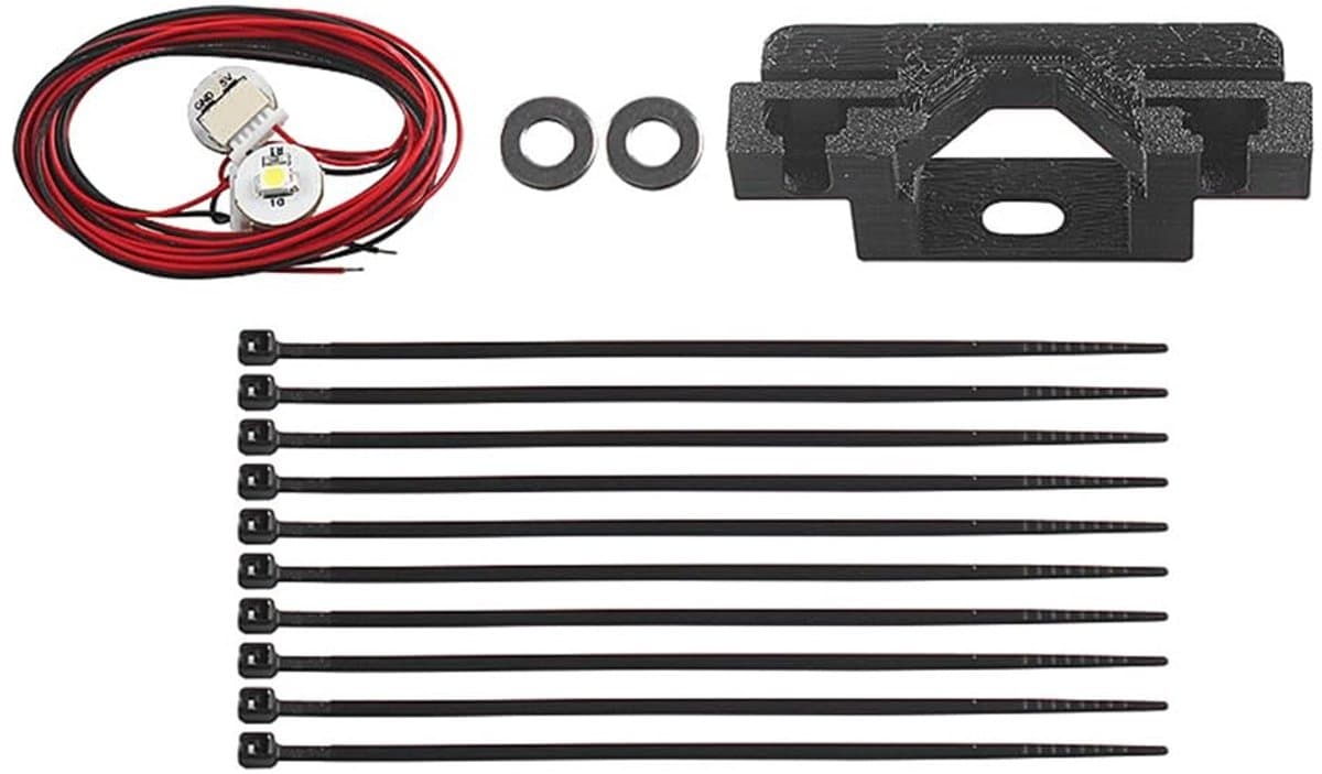 Allecto - Hotend Nozzle Verlichting - LED Verlichting Kit - Voor 3D Printers - 24V - Verbeterde Verlichting - Geschikt voor ENDER-3
