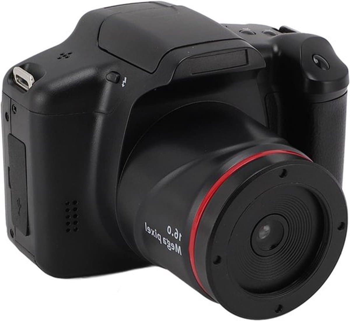 Digitale camera 1080P met autofocus en 16 MP - Vlogcamera voor YouTube - 24 Inch schermcamera met 16x zoom