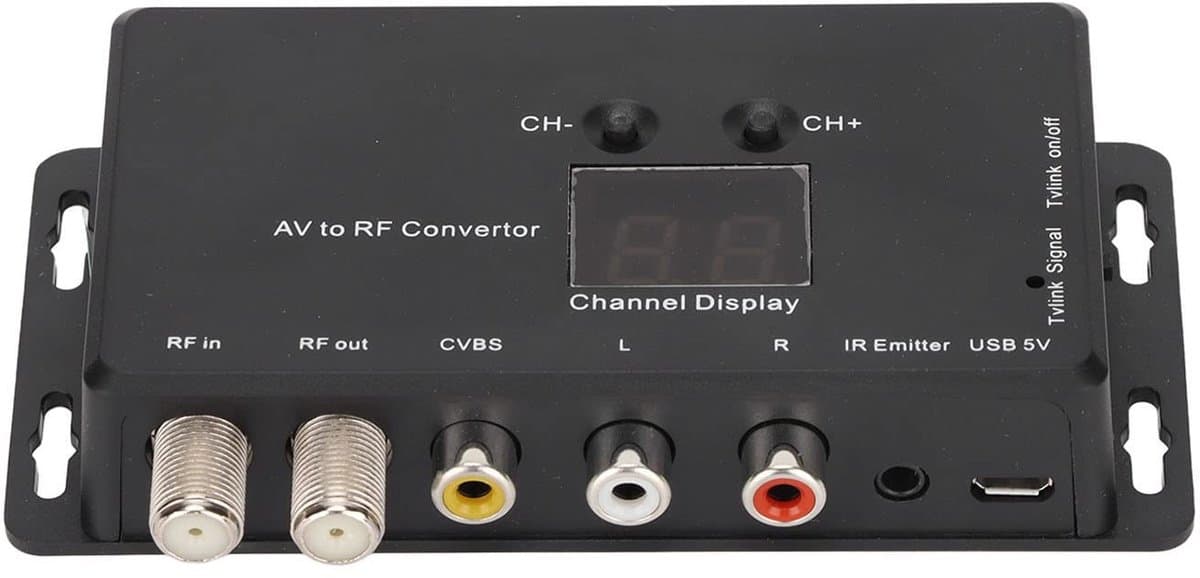 Solidchoice - Dailygoody - UHF Modulator - TV LINK Modulator voor PAL NTSC AV naar RF Distributie