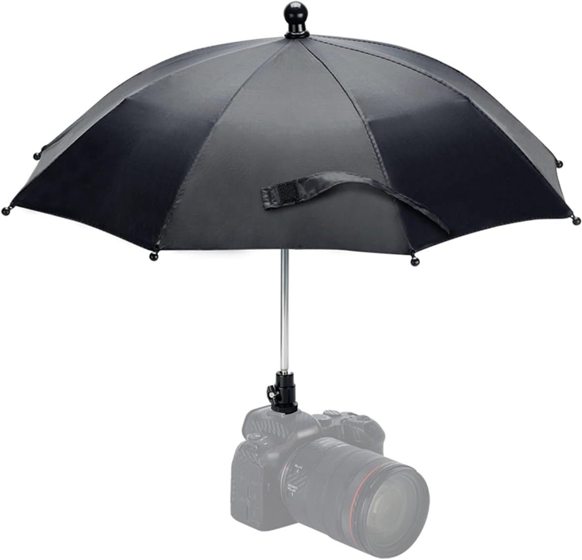Professionele Regen- en Zonbescherming voor DSLR en Mirrorless Camera's met Hot Shoe Bevestiging - Geschikt voor Canon en Sony Modellen