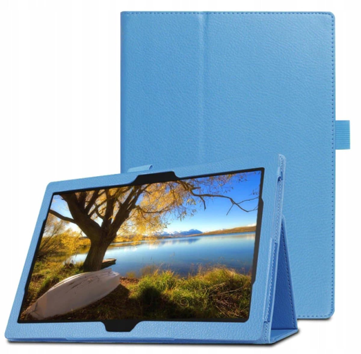 EtuiTab - Lenovo TAB P11 Stand Case - Blauw - Magneetsluiting - Schokbestendig