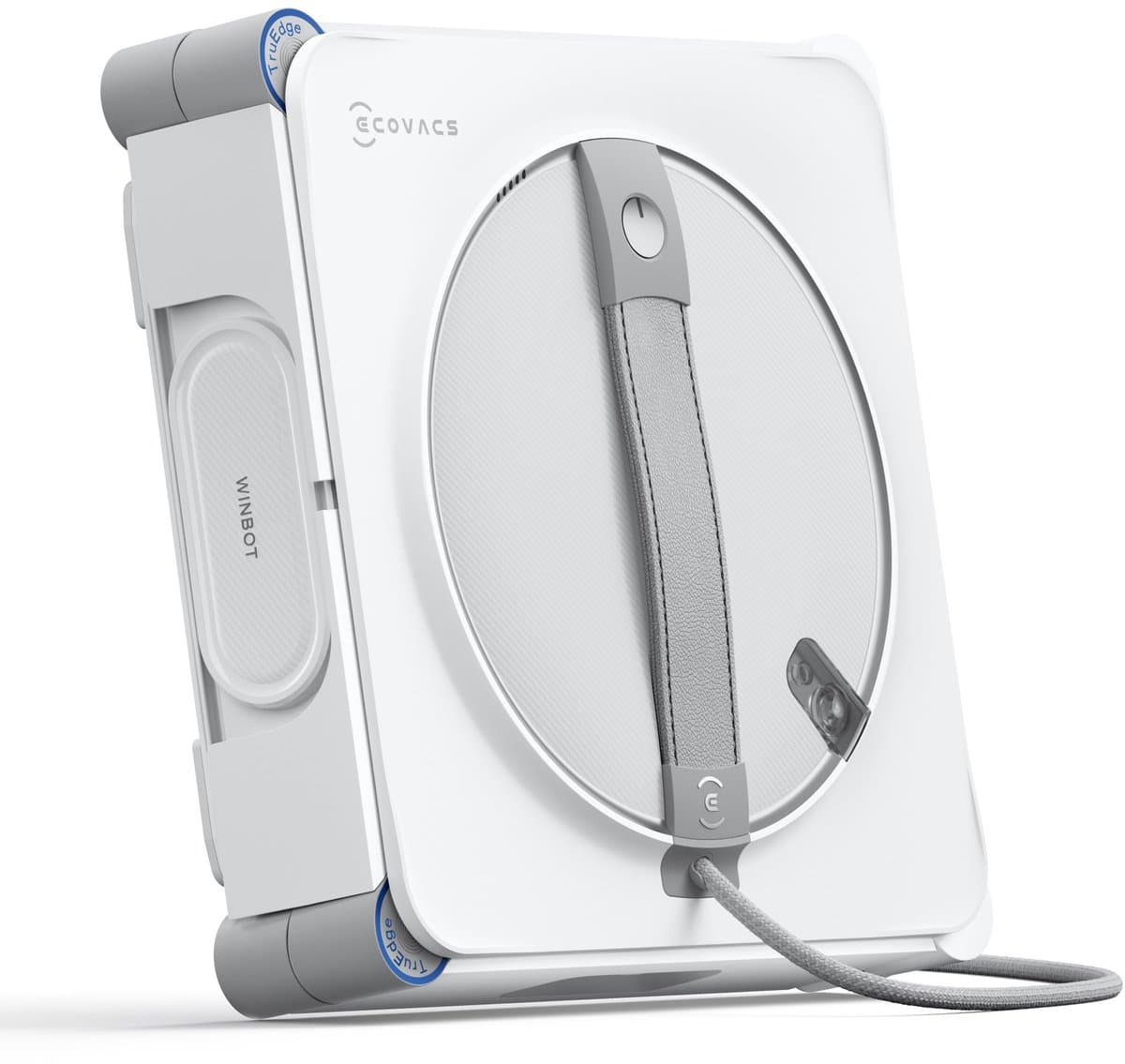 ECOVACS - WINBOT W2S - Automatische ruitenreinigingsrobot - Win-SLAM 4.0 - Ruitenreinigingsrobot - Truedge-scrubber, - 3 watersproeiers - 10-traps beschermingssysteem - Win-SLAM 4.0 - routeplanning - gelijkmatig