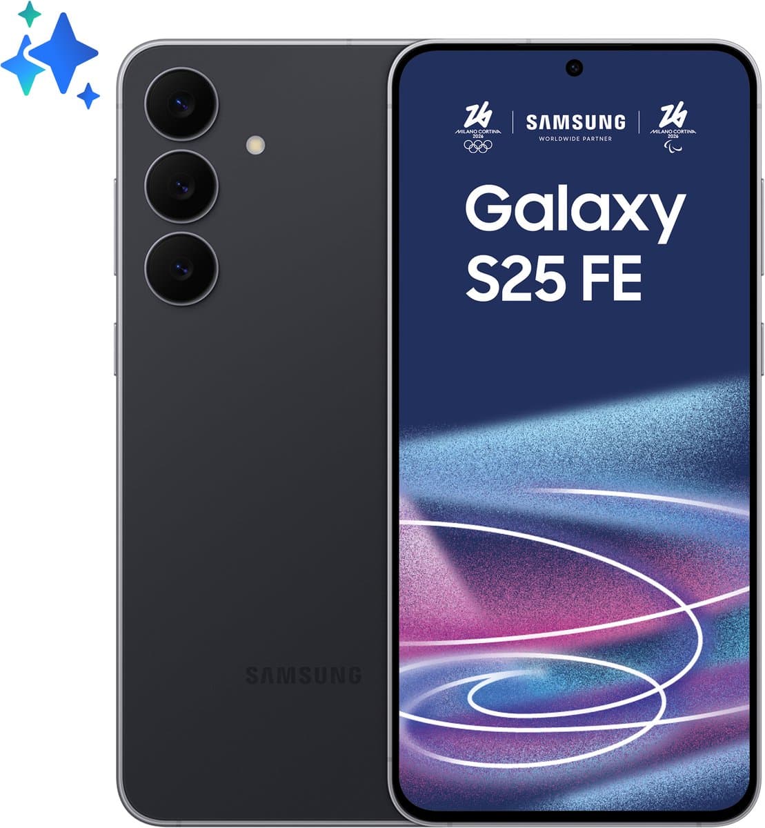 Samsung Galaxy S25 FE 128GB Zwart 5G