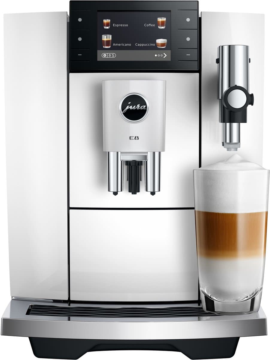 JURA E8 Piano White (ED)