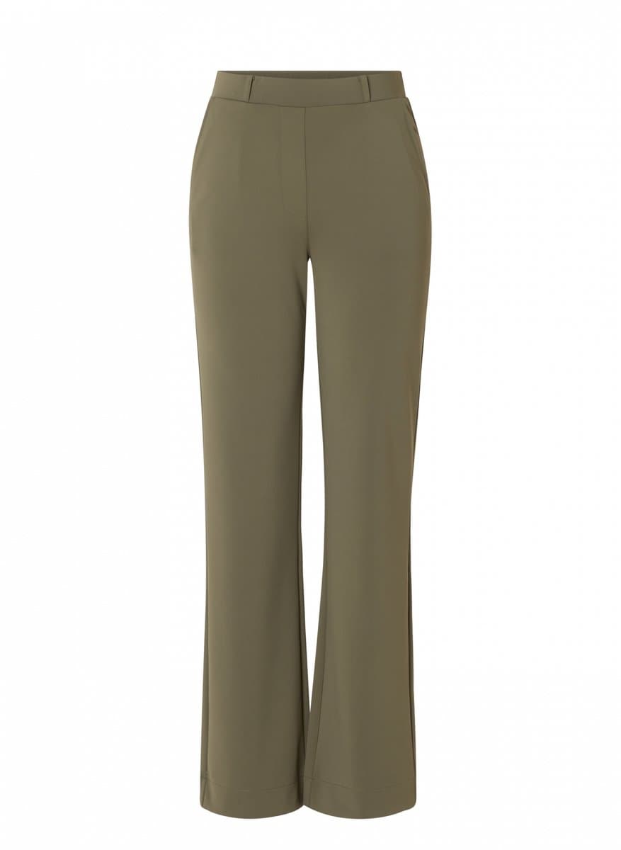 YEST Celia Bottoms - Army Green - maat W40 / L32