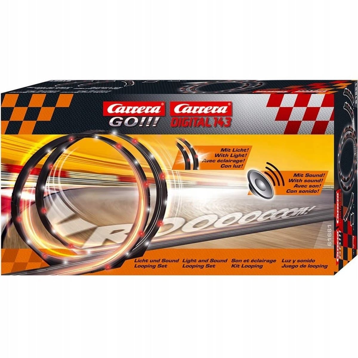 Carrera Racebaan 61661 met LED en Geluidseffecten