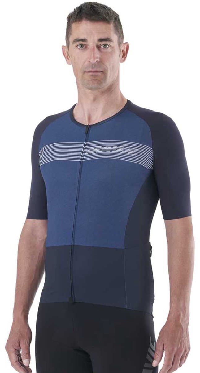 Mavic Cosmic Korte Mouw Wielertrui Blauw XL Man