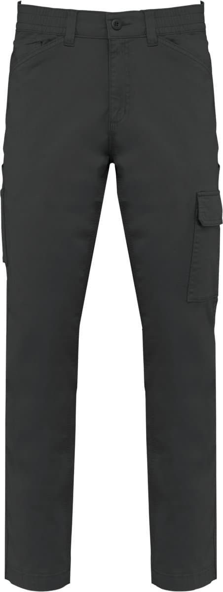 WK. Designed To Work Unisex katoenen stretchbroek WK709 - Dark Grey - 60 NL (54 FR)