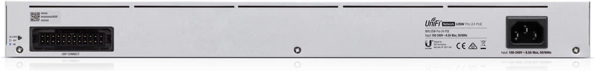 Ubiquiti UniFi Switch PRO Gen 2 - Netwerkswitch - Managed - 24 poorten - 400W PoE - Layer 3