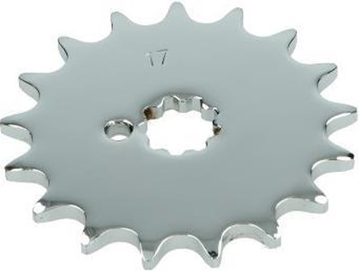Tandwiel voor Puch Maxi Puch 17t chroom DMP