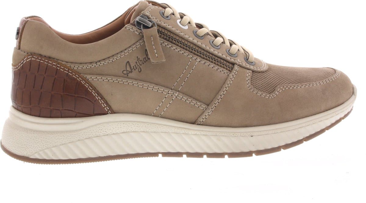 Heren Sneakers Australian Hurricane Nubuck Beige - Maat 44