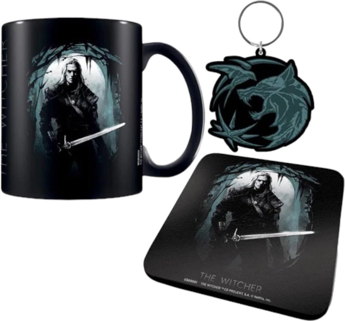 The Witcher The Hunter Kop meerkleurig - Keramiek - Fan merch, TV-series