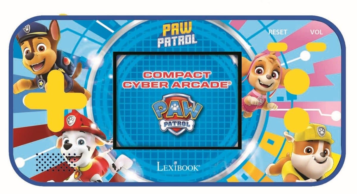 Lexibook Paw Patrol Compact Cyber Arcade videogameconsole - Disney speelgoed - 150 cyber games - speelgoed voor kinderen