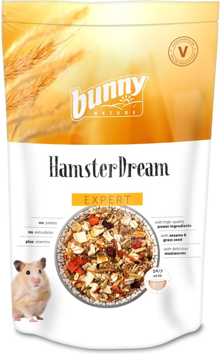 2x Bunny Nature Hamsterdroom Expert 500 gr