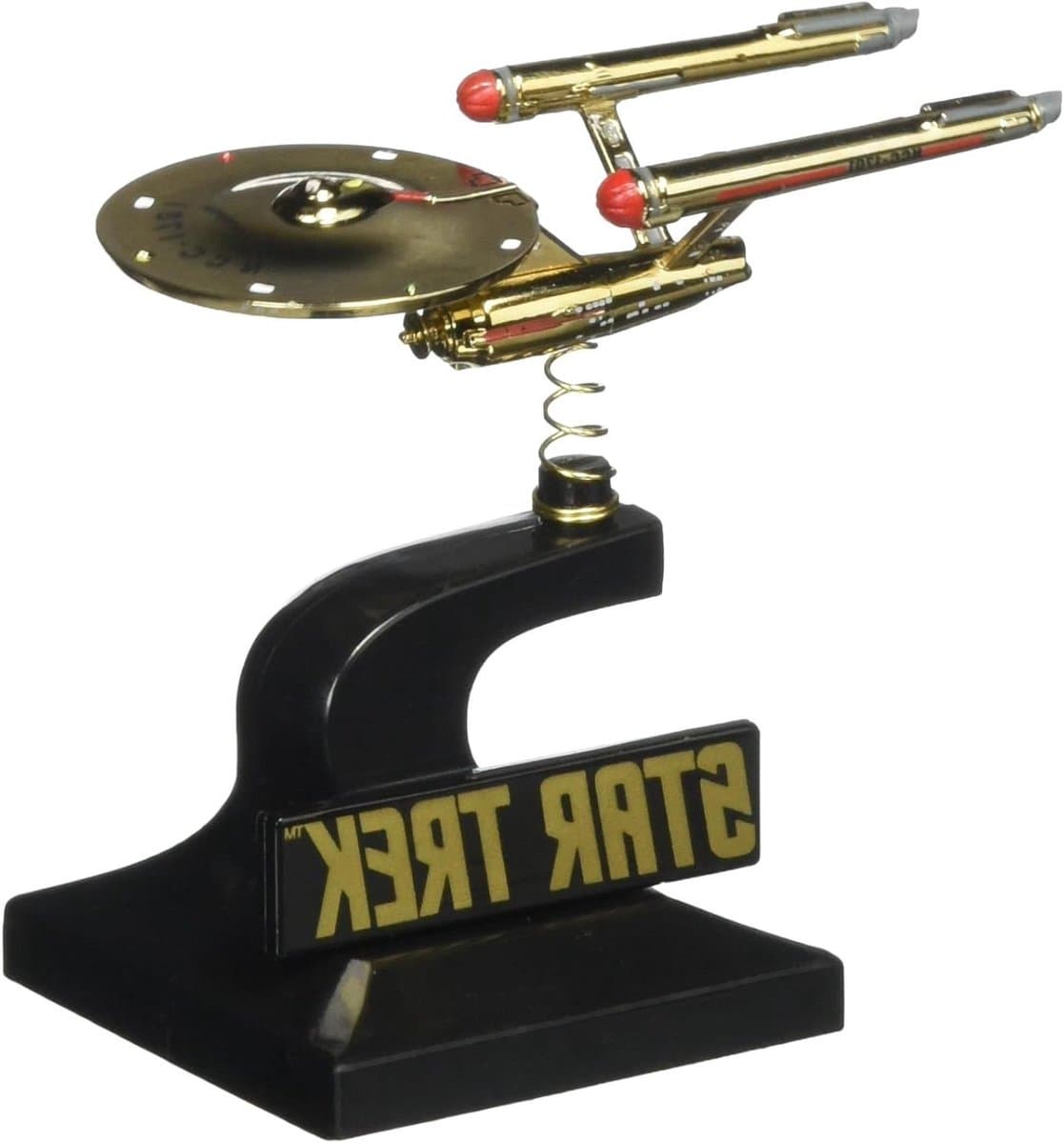 Monitor Bobble Ship - Verzamelobject - Bureau Decoratie - Gelimiteerde Editie - Nummer 819 - Goud