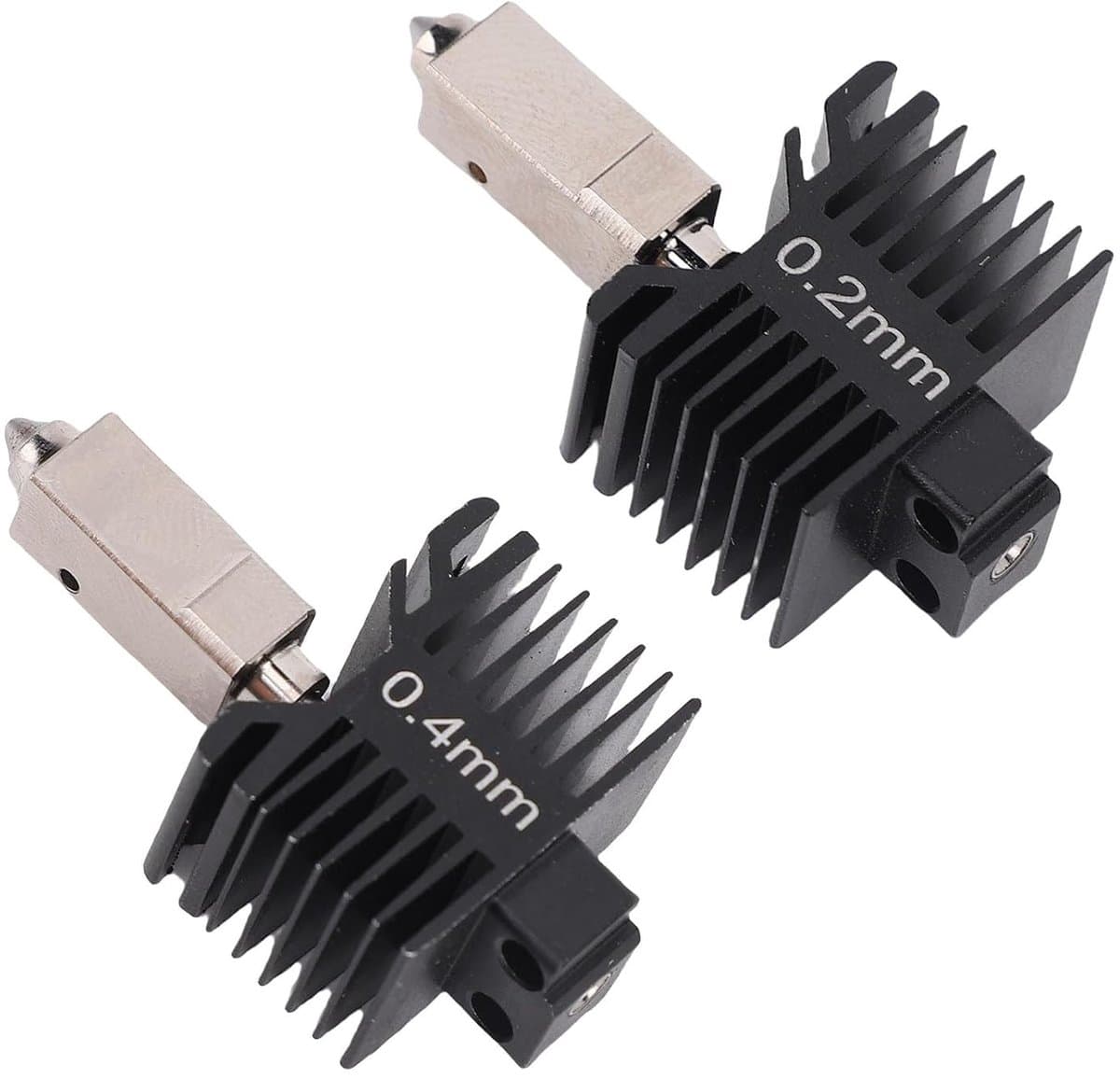 3D Printer Hot-end - Printkop Kit - Nauwkeurig Printen - Geïntegreerde Keramische Verwarming - 0.2mm 0.4mm - Metaal