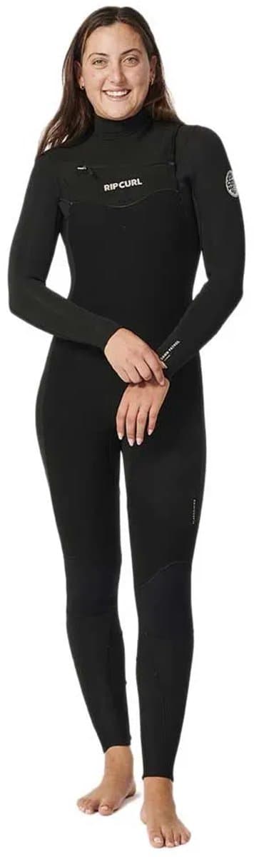 2025 Rip Curl Dames Dawn Patrol 4/3mm Borst Ritssluiting Wetsuit 14TWF
