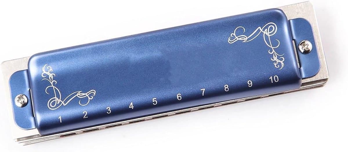 Mondharmonica - 10-gaats instrument - Muziek Maken - Diatonische Toonladder - 10 Gaten - Db