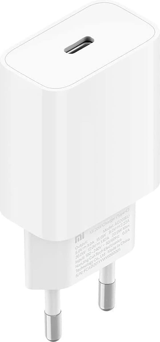Xiaomi 20W Power Delivery Snellader USB-C Wit