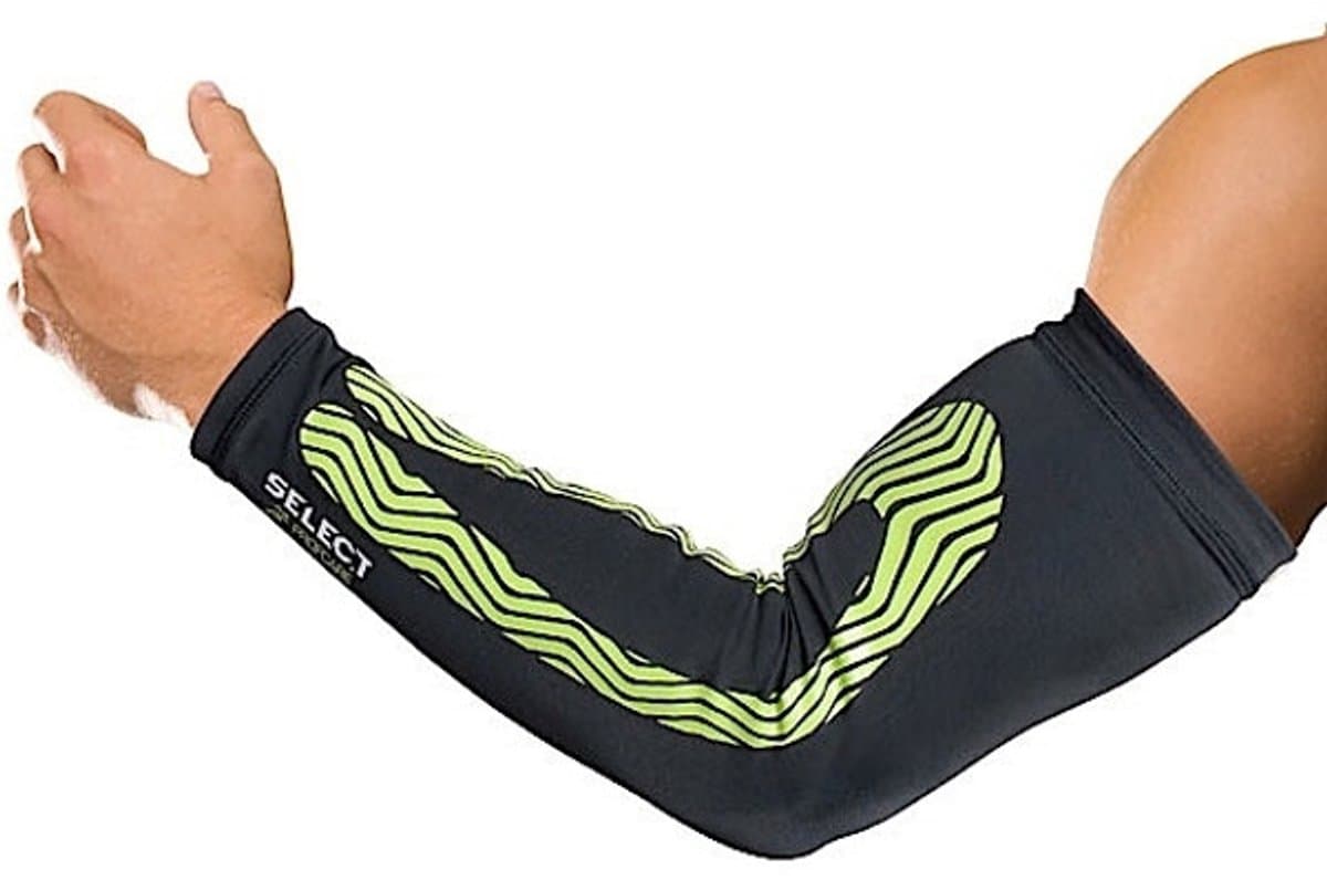Select Compressie Armbandage - sportarmband - zwart - maat XS