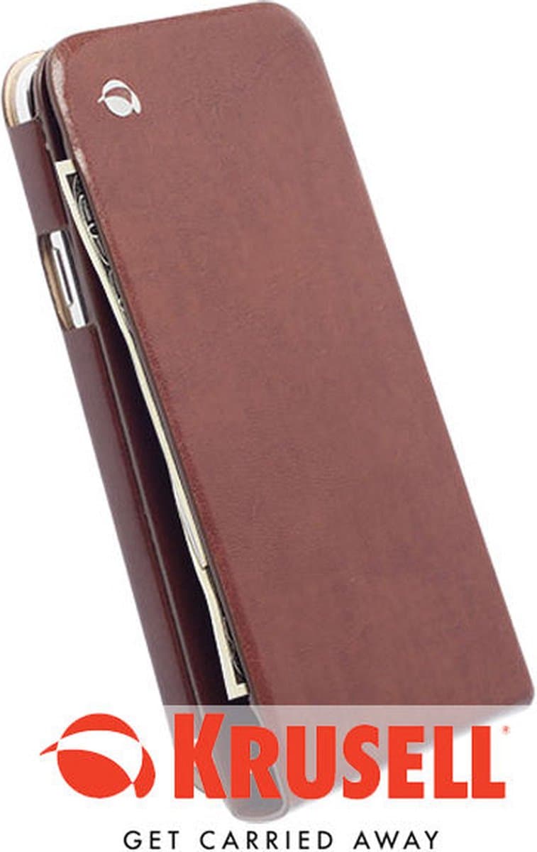 Krusell Kalmar Walletcase Samsung Galaxy S5 Mini Bruin
