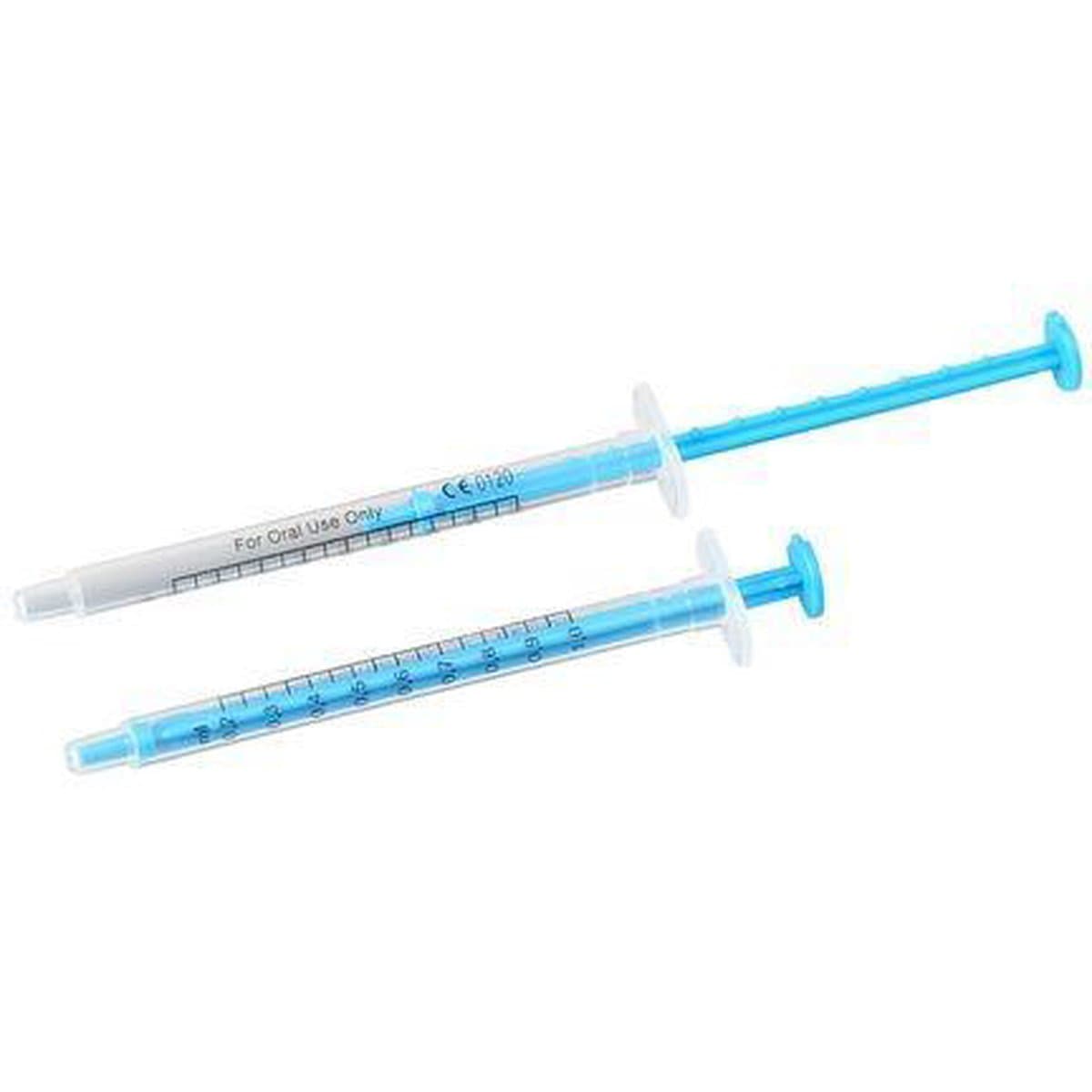 Spruyt Hillen Doseerspuit 1 ml blauw 50 stuks