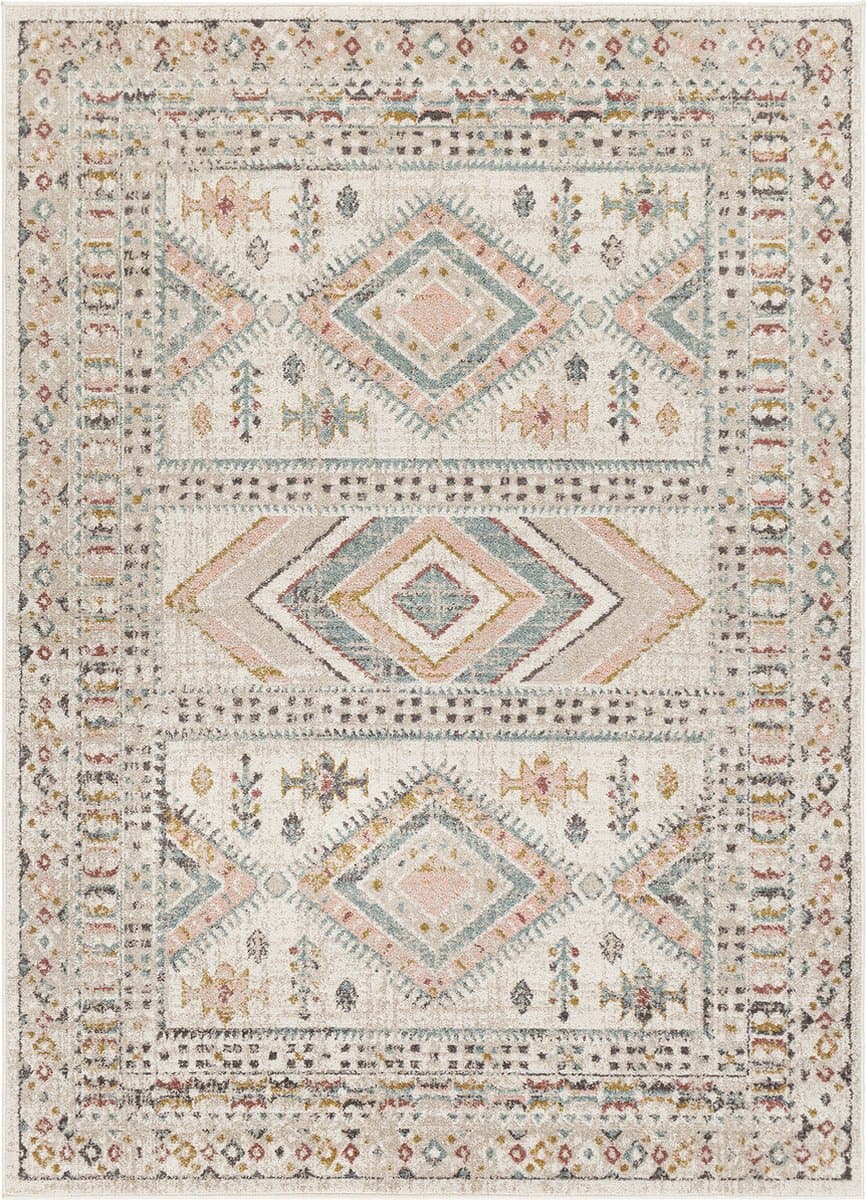 SURYA - EVELYN Vintage Oosters Perzikkleur Tapijt