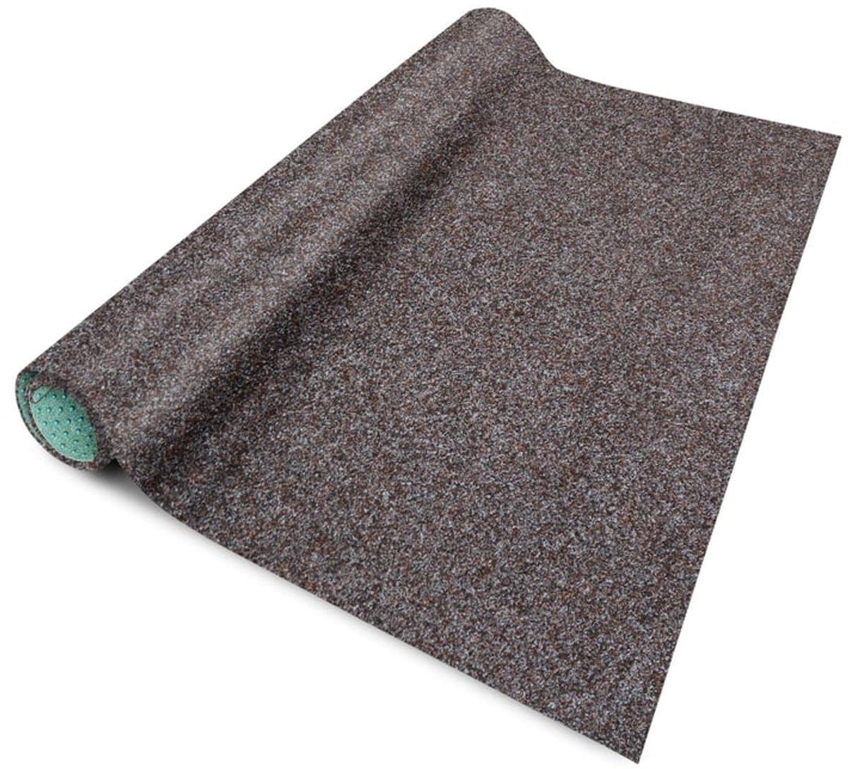FLOORDIREKT Gazontapijt Farbwunder - Bruin - Ideaal voor Balkon en Terras - 200 x 350 cm