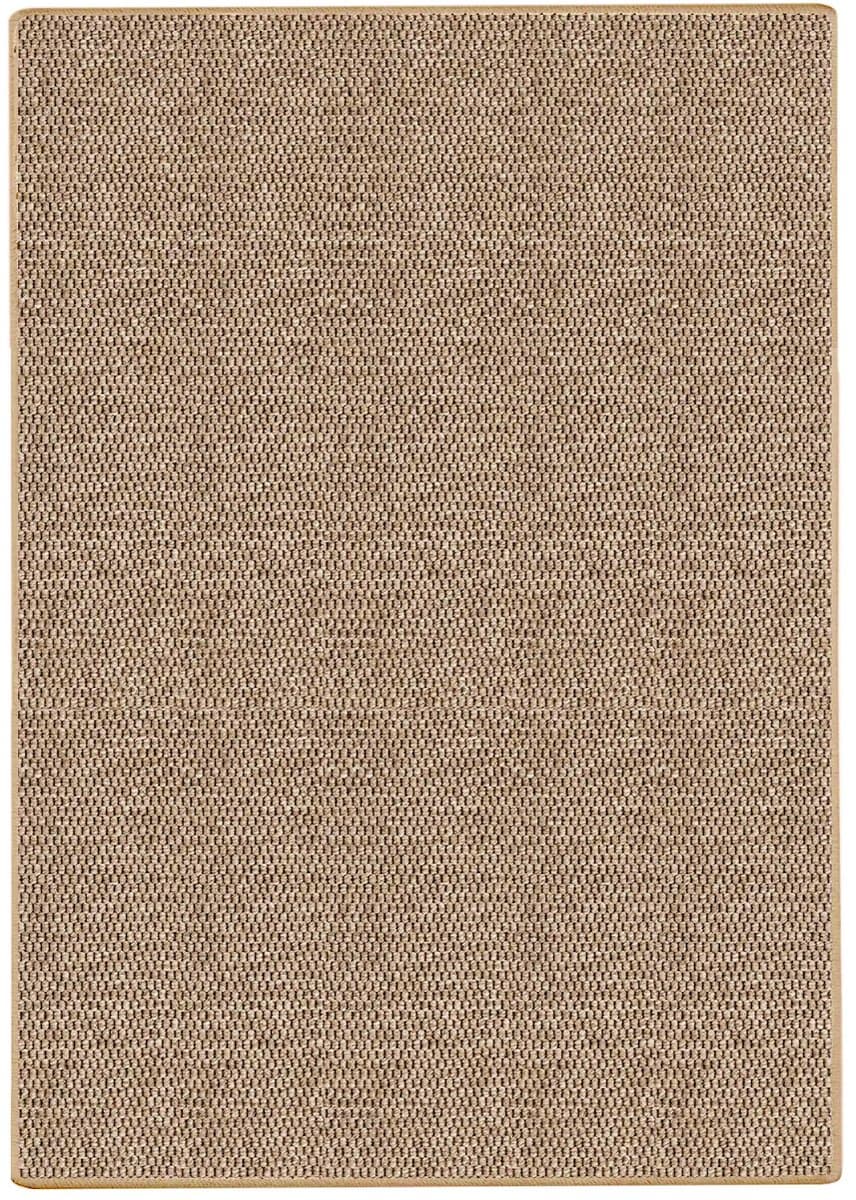 FLOORDIREKT Tapijt Kalkutta - Op maat Gemaakt - Sisal Look - Slijtvast & Moderne Loper - Natuur - 80 x 500 cm