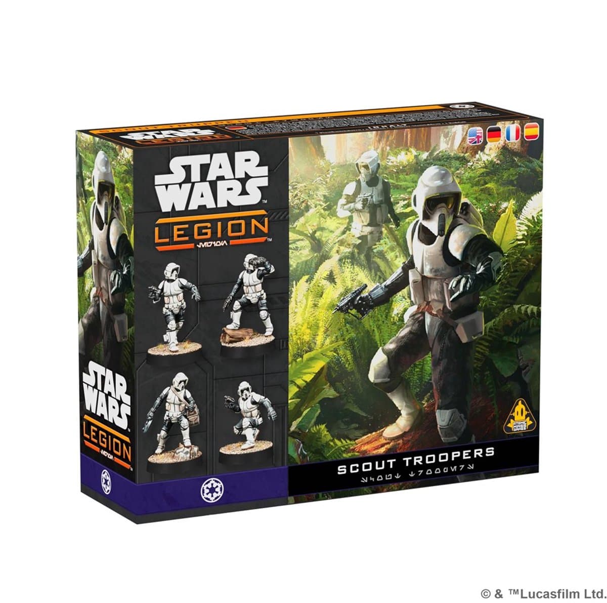 Star Wars: Legion: Scout Troopers Uitbreiding – Engelstalig - Atomic Mass Games - Miniatures Game Expansion