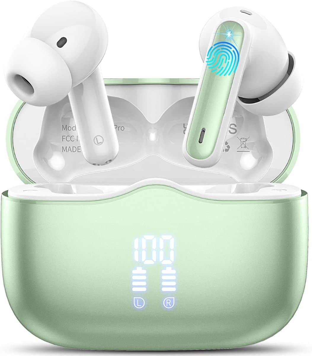 TIM® Noise Cancelling Oordopjes - Noise Cancelling - Oordopjes - Groen - 2cm x 2cm x 2cm
